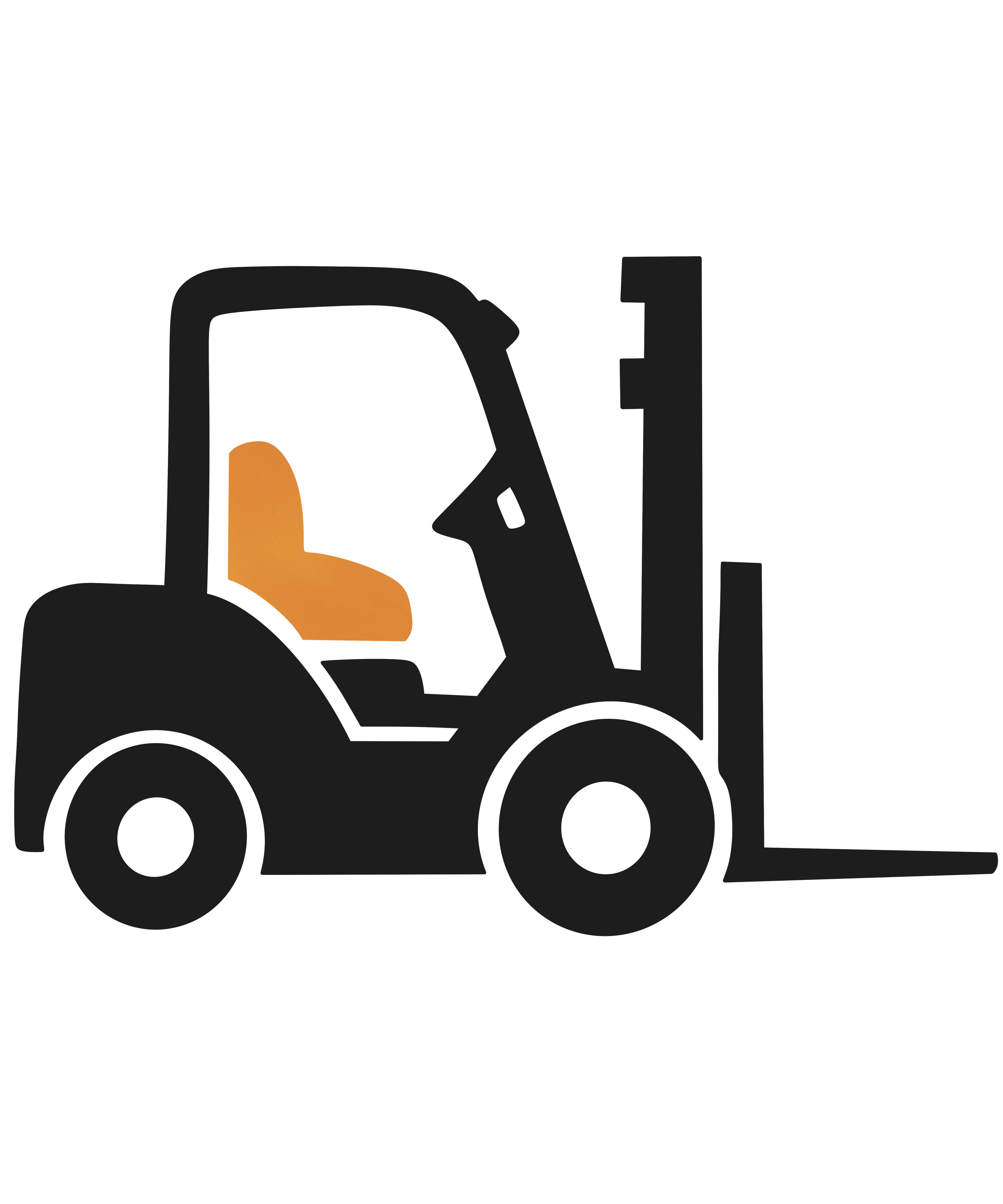 Forklift operator